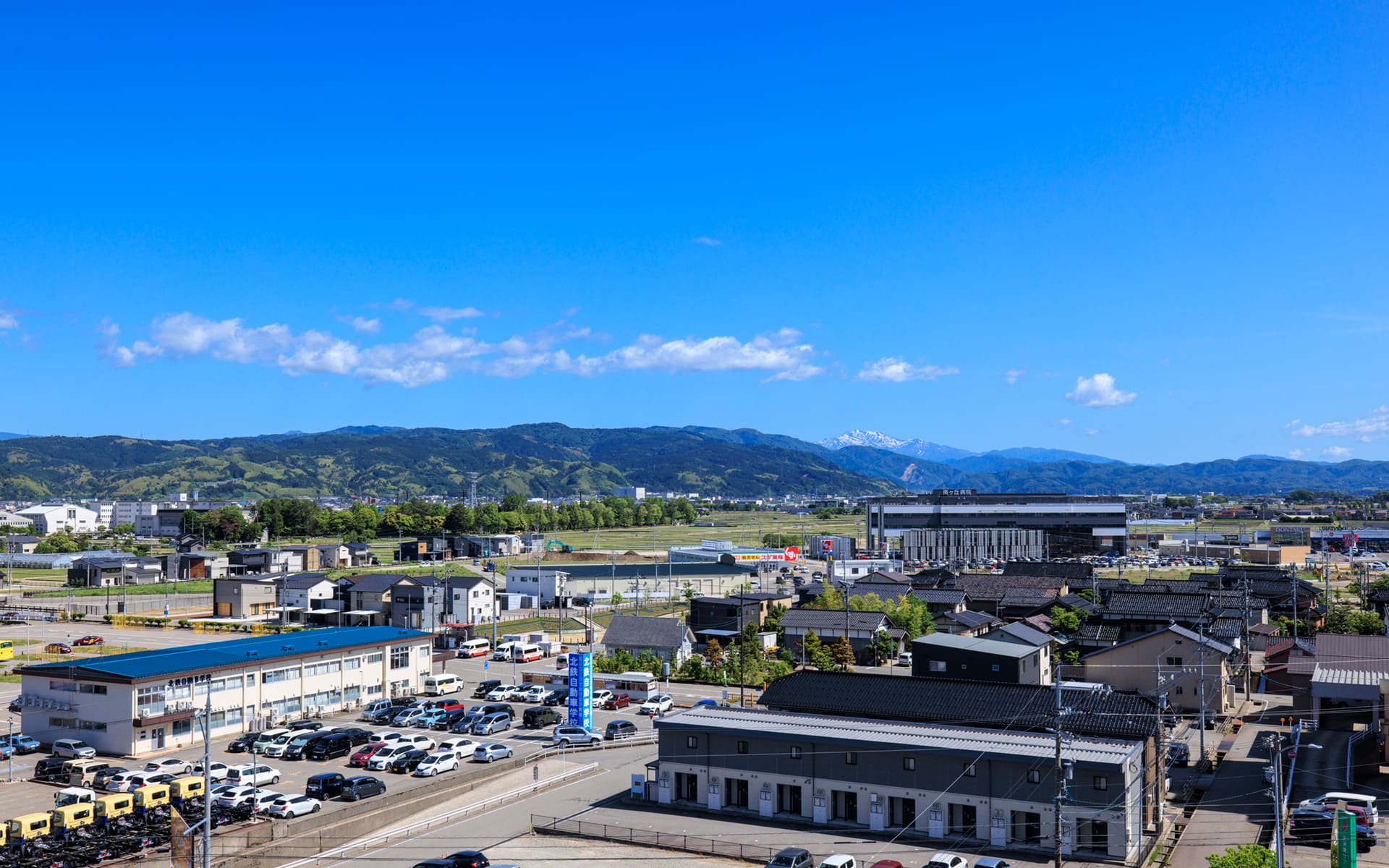 屋上からの風景